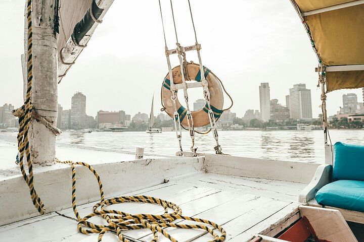 Serene Felucca Ride on the Iconic Nile River in Cairo