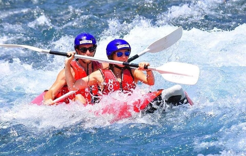 Thrilling Antalya River Rafting with Lunch & Hotel Pickup
