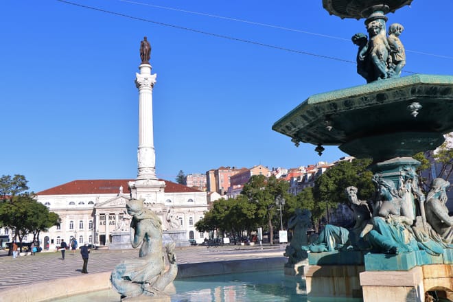 King Pedro 4th Square (Rossio) 