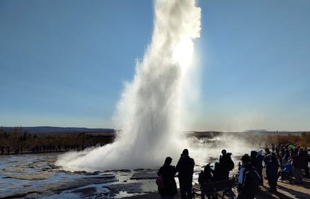 Private Golden Circle Tour with Blue Lagoon Entry from Reykjavík