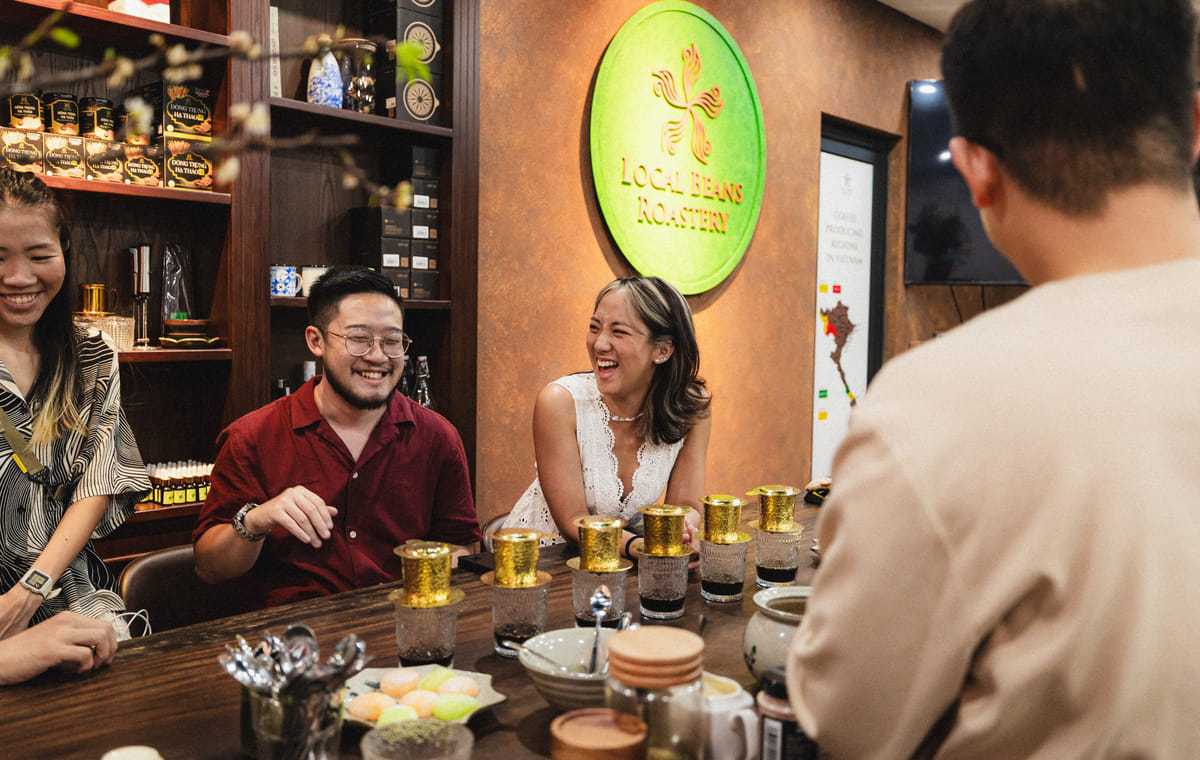 Unveiling Vietnam’s Coffee Essence: Hanoi Coffee Workshop with Five Cups to Paradise