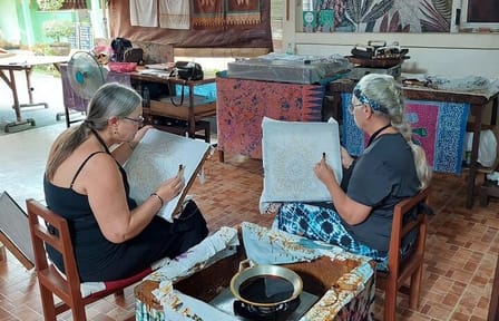 Full Day Private Batiks Class and Explore Miniature Park
