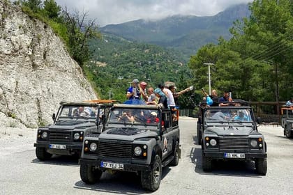 Alanya Jeep Safari with Off-Road, Lunch & Roundtrip Transfer