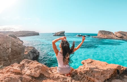 Full Day Boat and Bus Tour of Gozo and Comino from Sliema