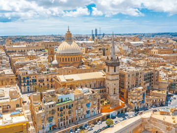 Afternoon Valletta Harbour Cruise and Free Time In Sliema (Including Guide and Transport)