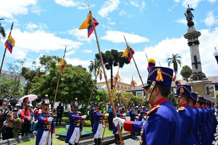 Shared tour of the historic center of Quito in small groups