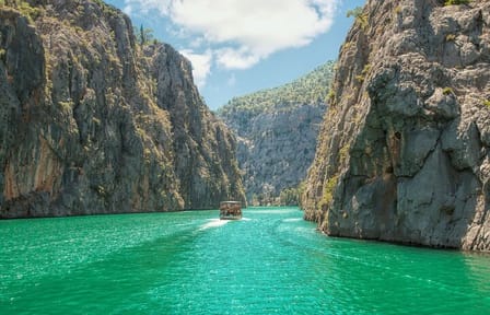 All Inclusive Green Canyon Boat Tour from Belek