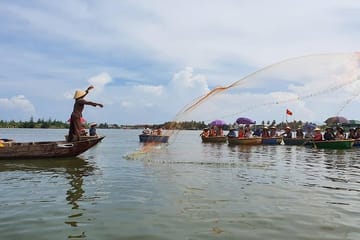 Cooking Class Hoi An:Local Market, Basket Boat, Fishing & Cooking