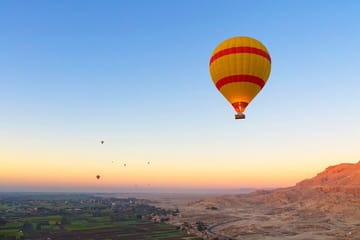 Sunrise Hot Air Balloon From Luxor