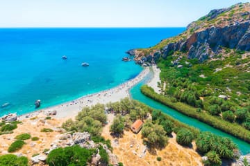 Private Tour: Preveli Palm Beach From Chania