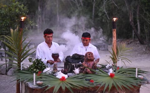 Mayan Temazcal Ceremony and Cenote Swim in Cancún