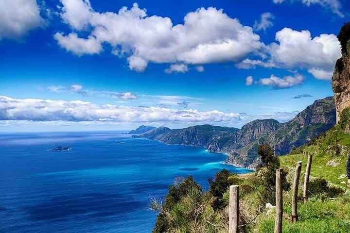 Amazing landscape from the Path of the Gods