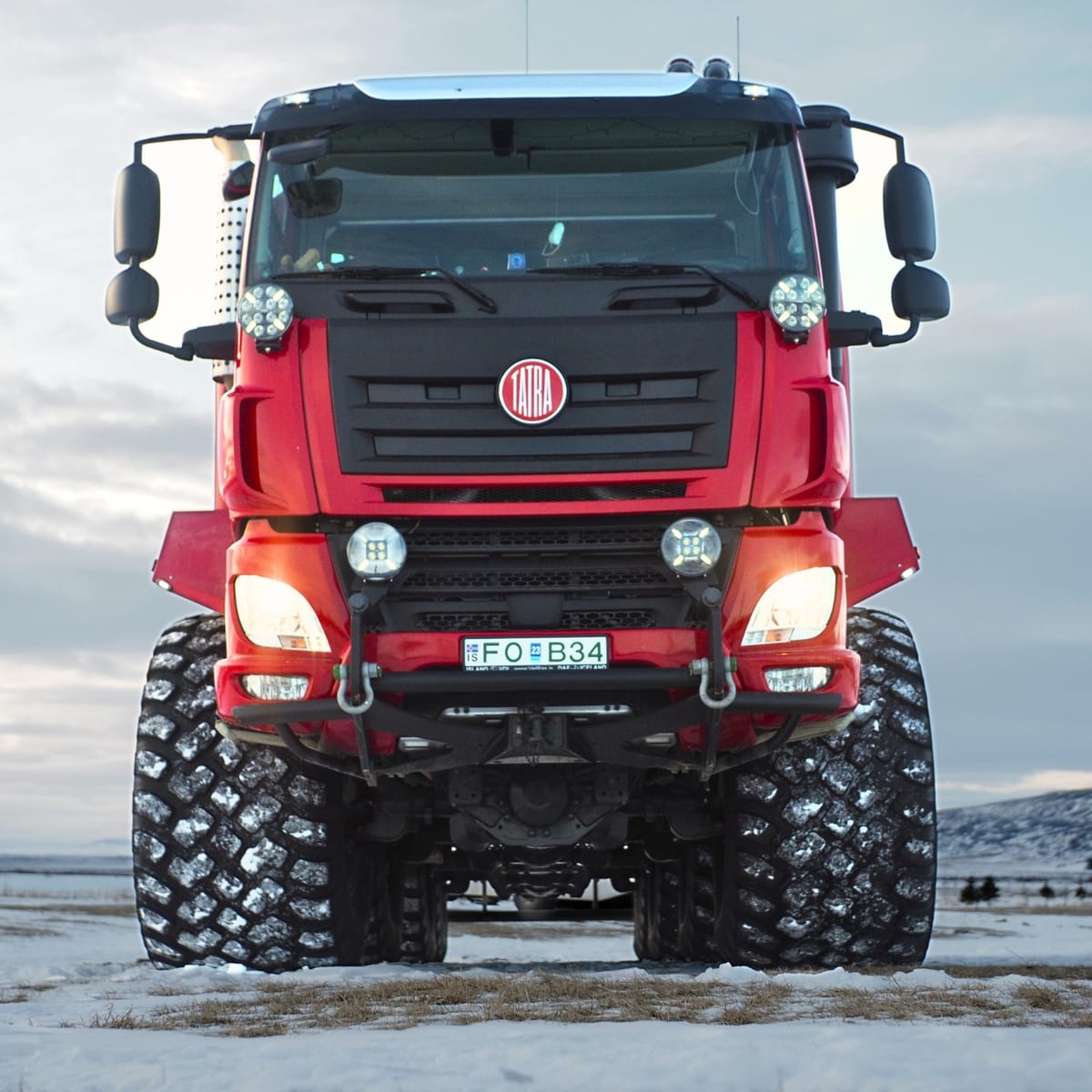 Your Monster Truck to the glacier