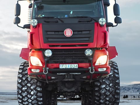 Your Monster Truck to the glacier