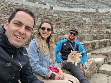 Participants at Ephesus Theater
