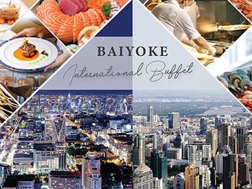 Baiyoke Sky Hotel Lunch or Dinner with Observation Deck Access
