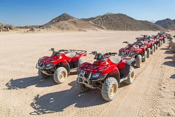 Hurghada Quad Bike Tour of the Desert and Red Sea