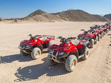 Quad Bike Adventure in the Hurghada Desert and Red Sea