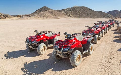 Quad Bike Adventure in the Hurghada Desert and Red Sea