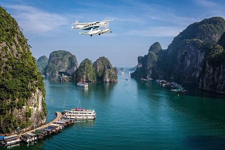 Scenic Seaplane Tour Over Halong Bay: Breathtaking Aerial Views