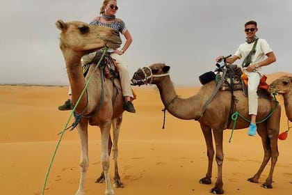 2 Days Private Desert Camp from Errachidia with Camel Trek & Jeep