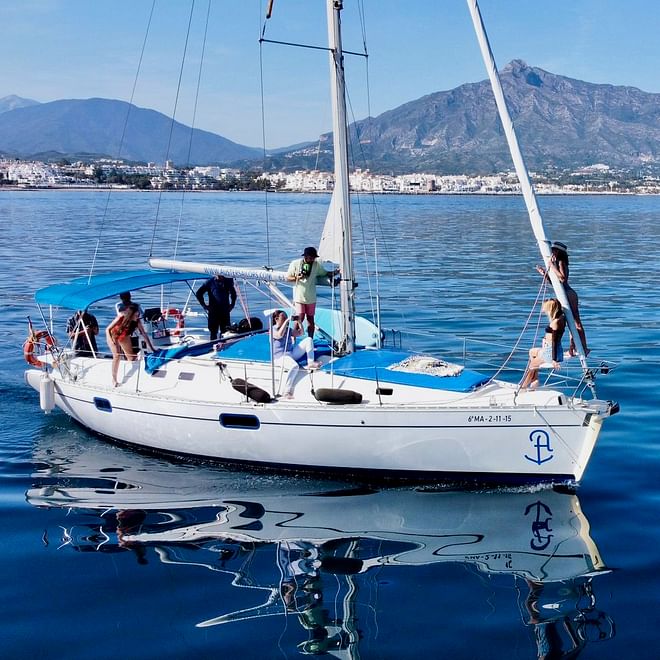 Shared sailing yacht tour from Puerto Banús (without transfer service)