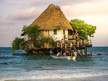 Zanzibar: Ocean Dining at The Rock Restaurant – A Table Above the Sea