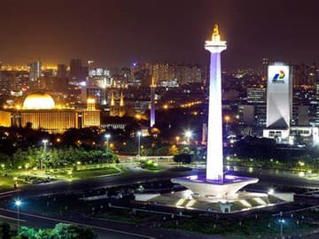 The Indonesia National Monument (Monas)