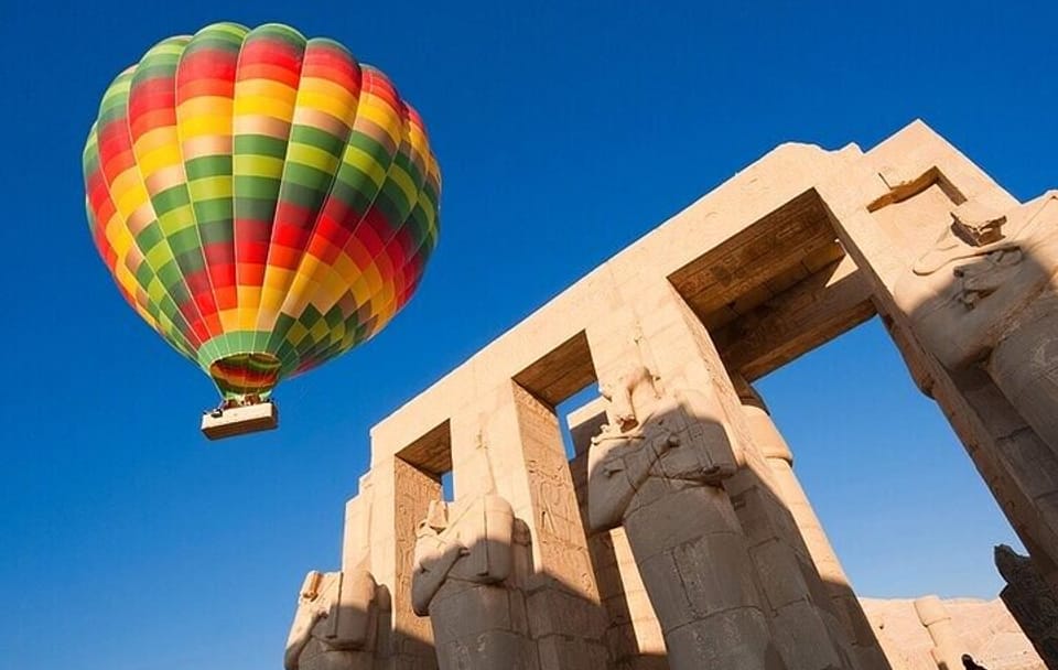 Hot Air Balloon Ride and West Bank Tour in Luxor