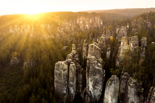 Adršpach-Teplice Rocks: The Chronicles of Narnia Filming Location Tour from Wrocław