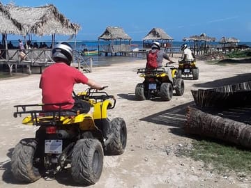 Atv beach guided ride