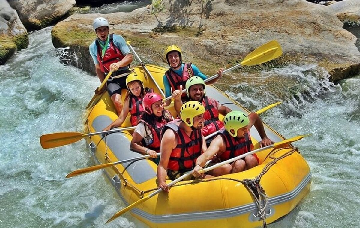 Full-Day River Rafting Tour in Fethiye with Transfer & Lunch