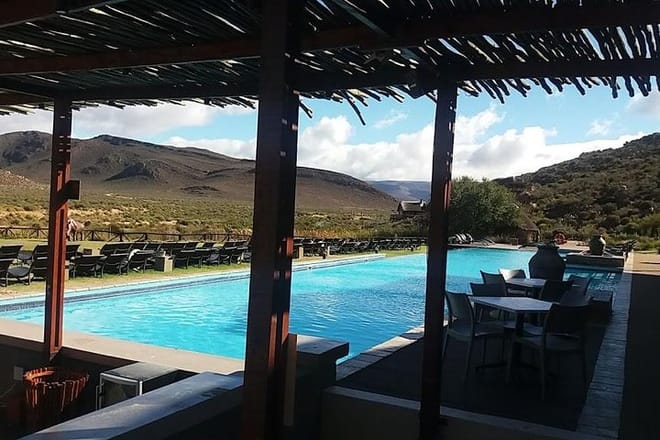 Safari swimming pool area
