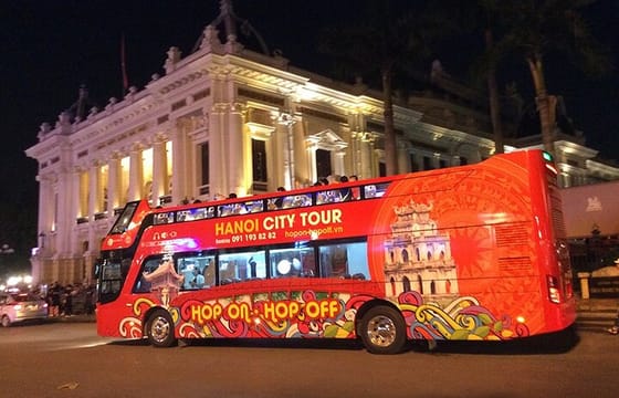 Full-Day Hop On Hop Off Bus Tour in Hanoi
