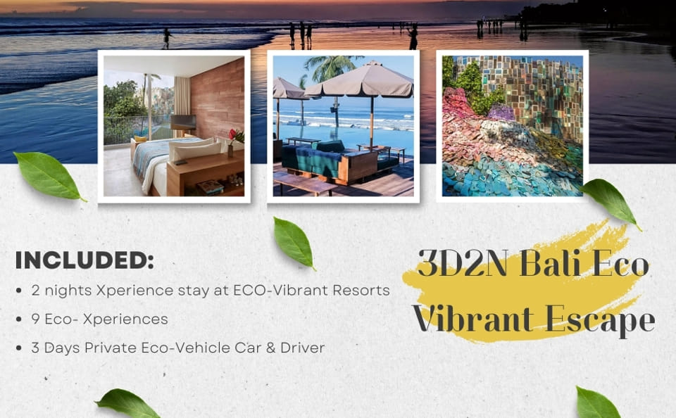 Eco-Friendly 3-Day Tour at Potato Head Beach Club, Bali