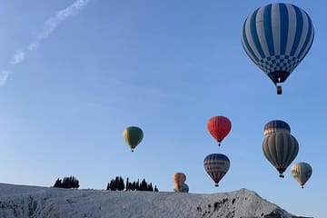 Pamukkale Hot Air Balloon Tour Over Travertines