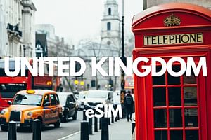  United Kingdom Data eSIM from 0.5GB daily to 50GB 30 Days