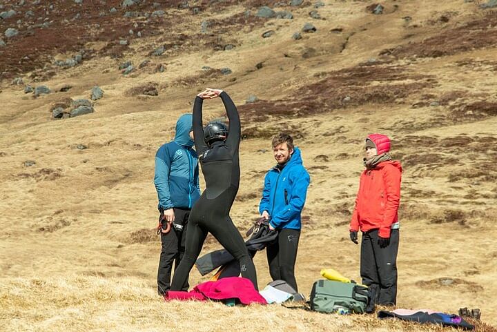 Don't forget your stretches before riding