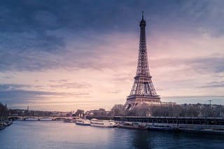 Half-Day Paris Private Vintage Car Tour with River Cruise and hotel pick up