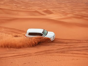 Desert Safari Camel Ride BBQ Dinner Sunset View Ras al Khaimah