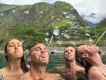 Cocalmayo Thermal Baths and Adventure Tour from Cusco