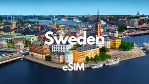 Gothenburg (Sweden) Data eSIM : 0.5GB to 2GB/daily - 30 Days