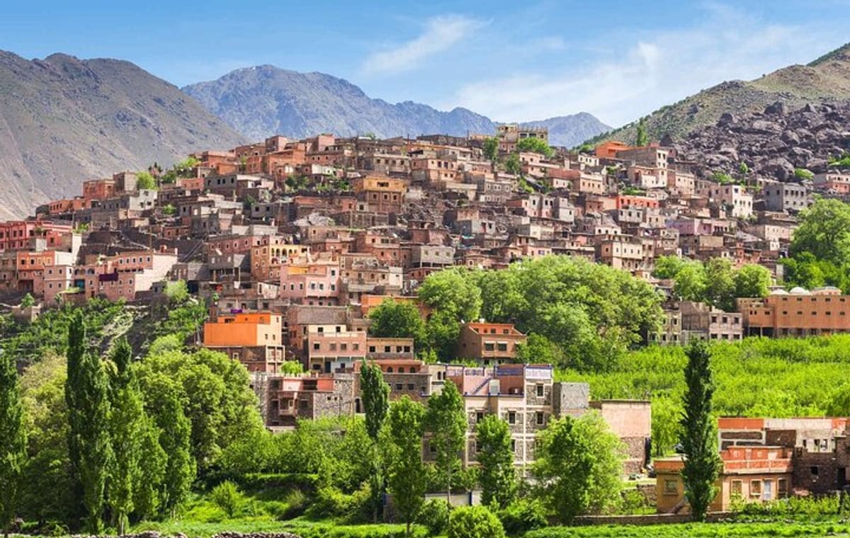 Day trip From Marrakech To Imlil valley and Atlas Mountains