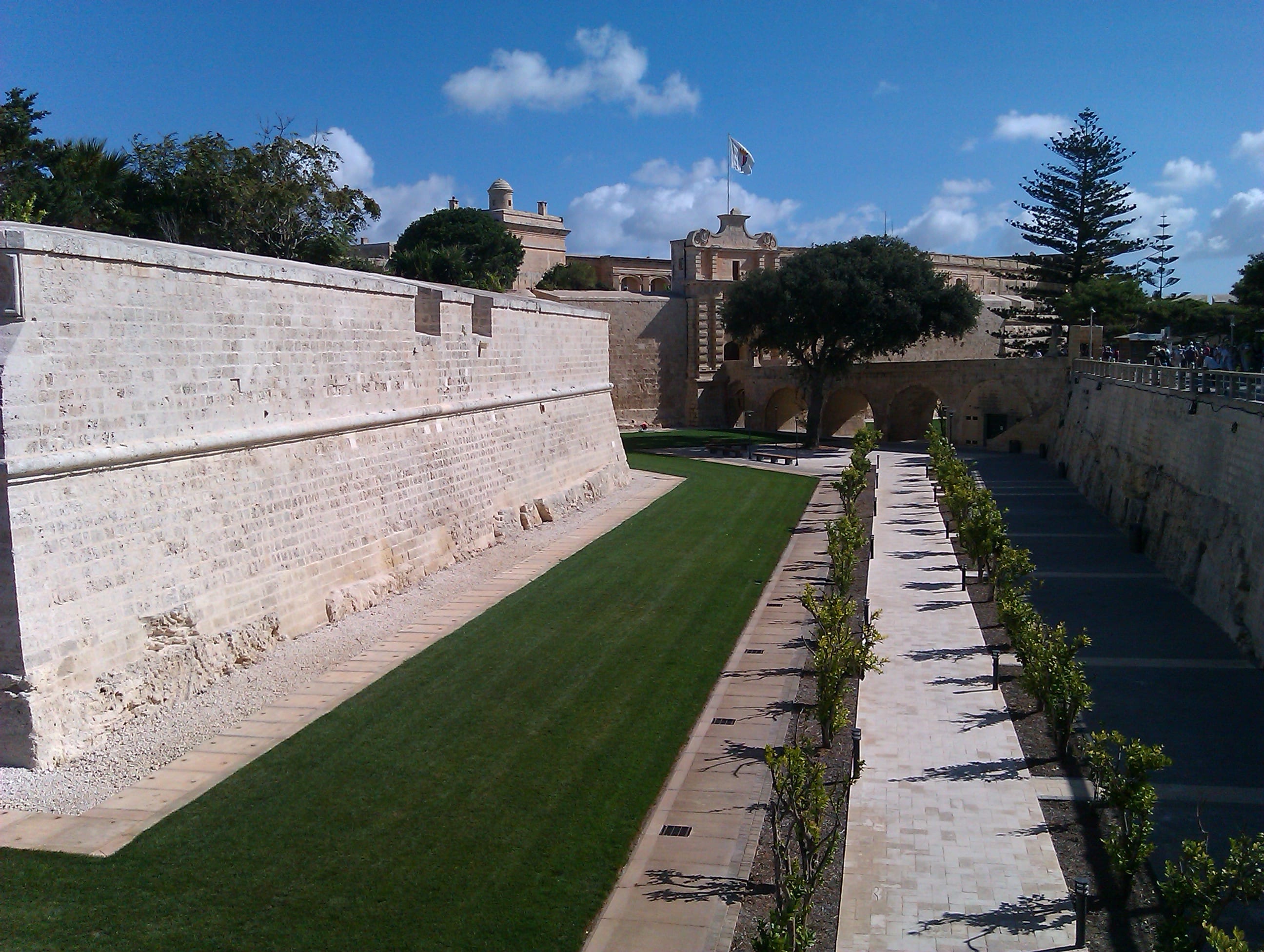 Mdina ditch garden