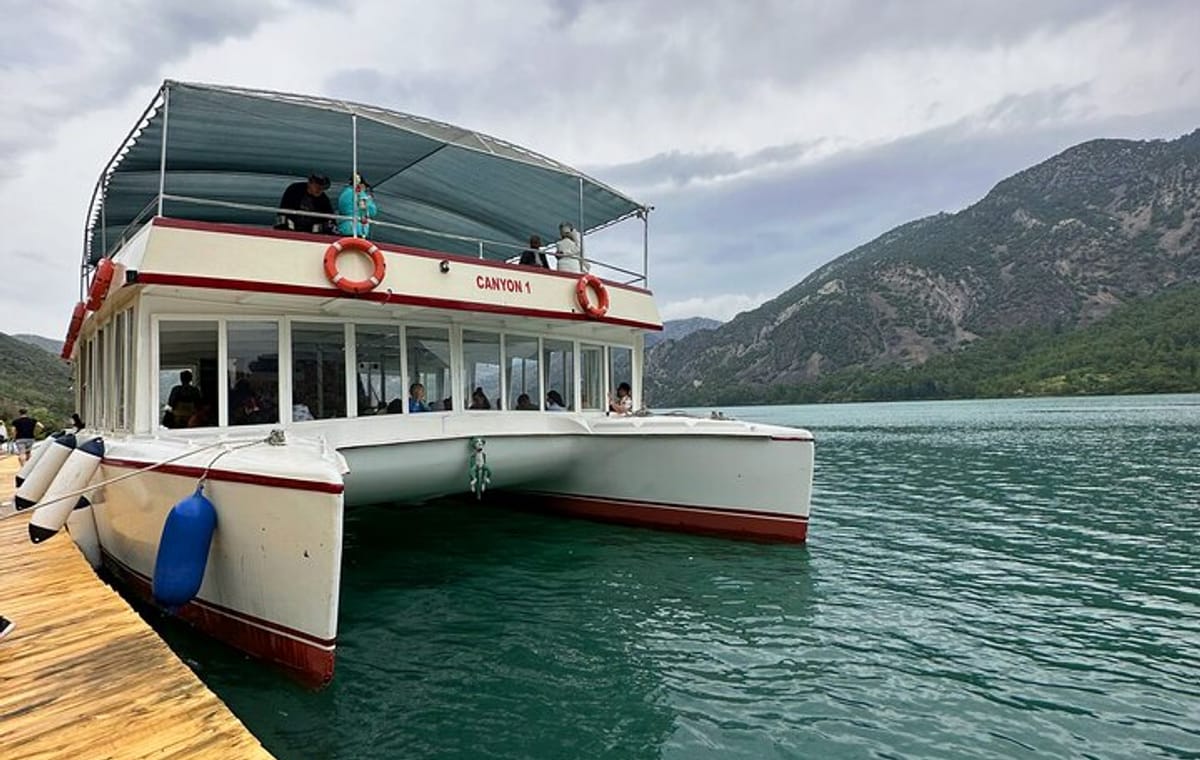 Green Canyon Tour from Belek with Lunch & Transfer