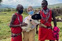 client interaction with the Maasai morans