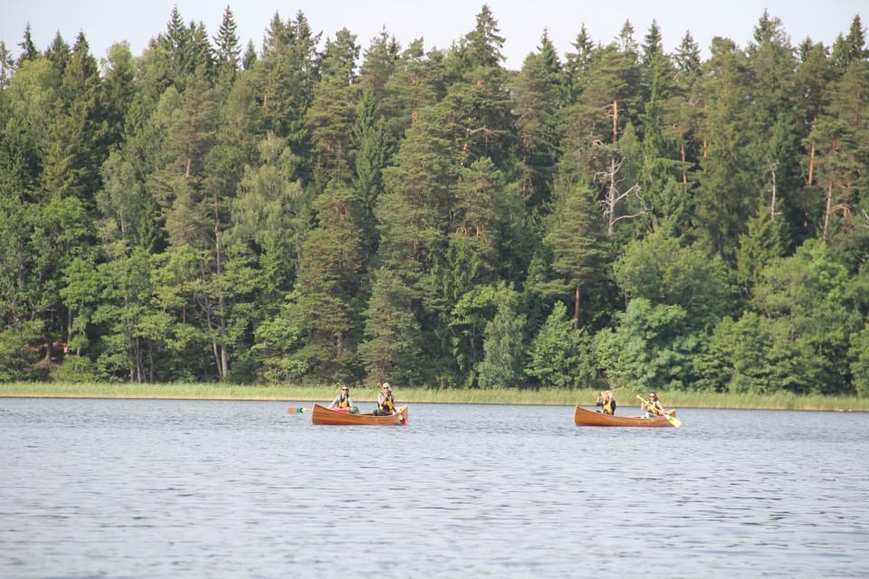 "CRYSTAL WATERS" Premium canoeing tour in Zemaitija National Park 9