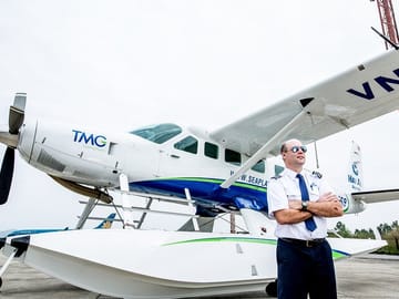 Halong Bay Heritage 1 Day Tour with Scenic Sky Seaplane & Cruise