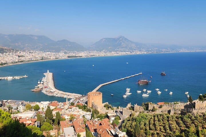 Sunset Alanya City Tour with Cable Car, Dinner and Boat Tour