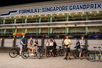 Singapore Marina Bay Small Group Night Cycling Tour 9
